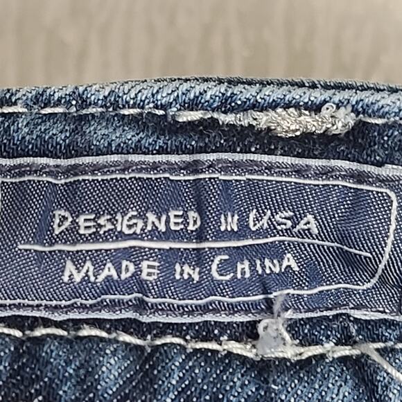 Miss Me JP6215B bootcut women's jeans Size 25 Blingy Y2K Rodeo Country Western - Picture 11 of 11